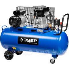 Компрессор поршневой масляный Зубр ЗКПМ-440-100-Р-2.2 в Брянске