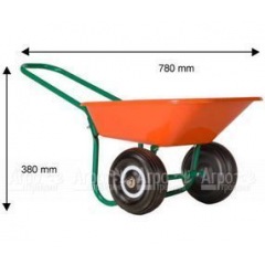 Тачка детская двухколесная Haemmerlin Twiny 1260  в Брянске