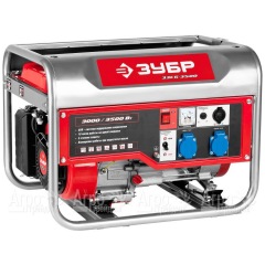 Бензогенератор Зубр ЗЭСБ-3500 3.5 кВт в Брянске