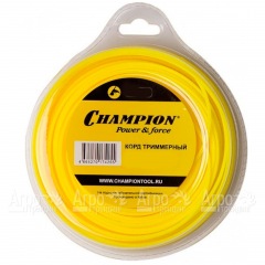 Корд триммерный Champion Star 1.3мм, 15м (звезда) в Брянске