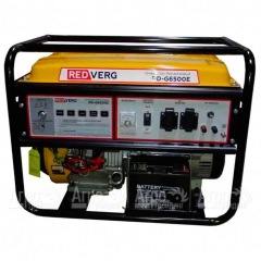 Бензогенератор RedVerg RD-G6500E 6 кВт в Брянске