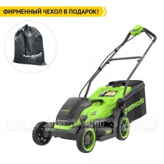 Газонокосилка аккумуляторная GreenWorks GD40LM361 4 Ач в Брянске