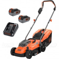 Газонокосилка аккумуляторная Black+Decker BCMW33184L2 в Брянске
