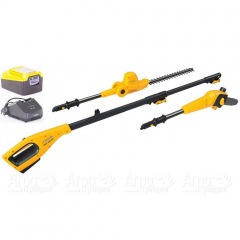 Высоторез аккумуляторный + ножницы для живой изгороди Stiga SMT 100 AE Kit в Брянске