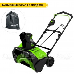 Снегоуборщик аккумуляторный GreenWorks GD60PST 5 Ач в Брянске