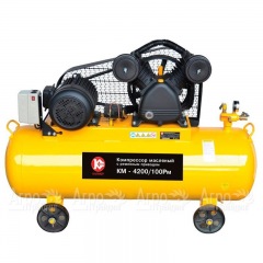 Компрессор масляный Калибр Мастер КМ-4200/100РМ в Брянске