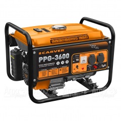Бензогенератор Carver PPG-3600 2.5 кВт в Брянске