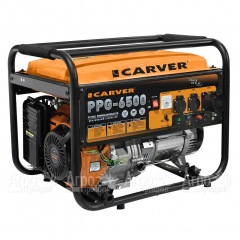 Бензогенератор Carver PPG-6500 5 кВт в Брянске