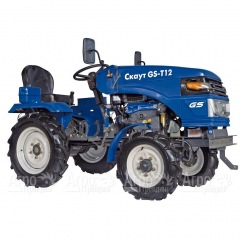 Многофункциональный минитрактор Garden Scout (Скаут) T-12DIF + фреза + двухкорпусный плуг в Брянске