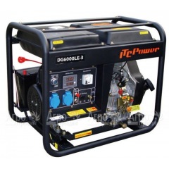 Дизельный генератор ITC Power DG6000LEK-3+ (дистанционный запуск+разъем для АВР) в Брянске