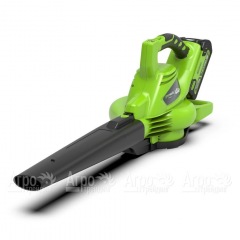 Воздуходувка аккумуляторная GreenWorks G-Max GD40BV 40V 280 км/ч (без батареи и зарядного устройства) в Брянске
