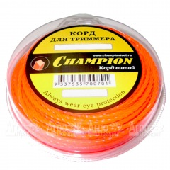 Корд триммерный Champion Twisted Square 2.4мм, 12м (витой квадрат) в Брянске