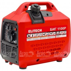 Бензогенератор инверторный Elitech БИГ 1100Р 1 кВт в Брянске