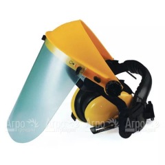 Маска защитная (плекс) с наушниками Unisaw Professional Quality в Брянске