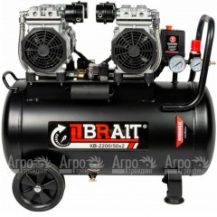 Компрессор безмаслянный Brait КB-2600/50Х2 в Брянске