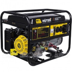 Бензиновый генератор Huter DY8000LX 6.5 кВт с колёсами в Брянске