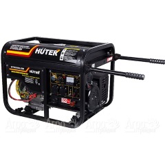 Бензогенератор Huter DY6500LXW 5 кВт с функцией сварки и колесами в Брянске