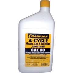 Масло моторное Champion SAE 30 1 л для 4-х тактных двигателей в Брянске