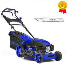 Газонокосилка бензиновая Haitec HT-RM512ES + запасной нож в Брянске