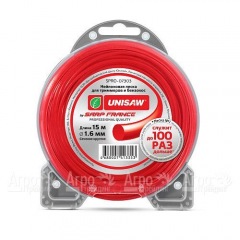Леска триммерная 1.6 мм 15 м круглая Unisaw Professional Quality в Брянске