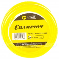 Корд триммерный Champion Star 1.6мм, 15м (звезда) в Брянске
