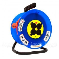 Удлинитель на катушке 4*50 м ВЕМ 250 ПВС 3*1.5 IP44 У в Брянске