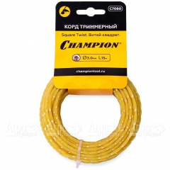 Корд триммерный Champion Square Twist 3.0мм, 15м (витой квадрат) в Брянске