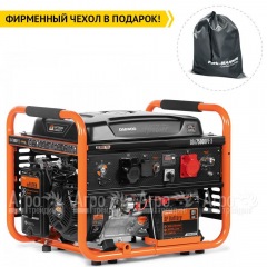 Бензогенератор Daewoo GDA 7500 DPE-3 DUAL POWER 220-380 6 кВт в Брянске