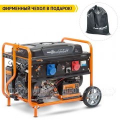 Бензогенератор Daewoo GDA 8500 DPE-3 DUAL POWER 220-380 7 кВт в Брянске
