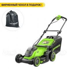 Газонокосилка аккумуляторная GreenWorks GD40LM411 (без аккумулятора и зарядного устройства) в Брянске