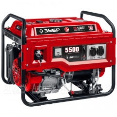 Бензогенератор Зубр СБ-5500Е 5.5 кВт с электростартером в Брянске