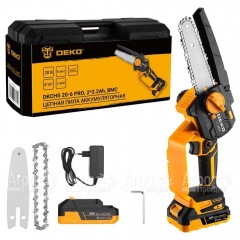 Аккумуляторная пила DEKO DKCHS 20-6 PRO 6" в кейсе в Брянске