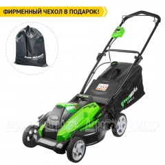 Газонокосилка аккумуляторная GreenWorks G40LM45K2 в Брянске