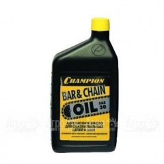 Масло адгезионное Champion SAE-30 1 л для смазки цепей и шин в Брянске