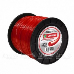 Леска триммерная 3 мм 992 м круглая Unisaw Professional Quality в Брянске