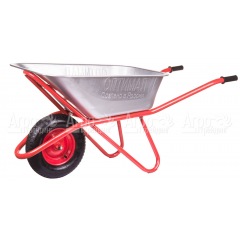 Строительная тачка Оптимал одноколесная 110 л красная в Брянске