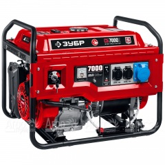 Бензогенератор Зубр СБ-7000Е 7 кВт с электростартером в Брянске