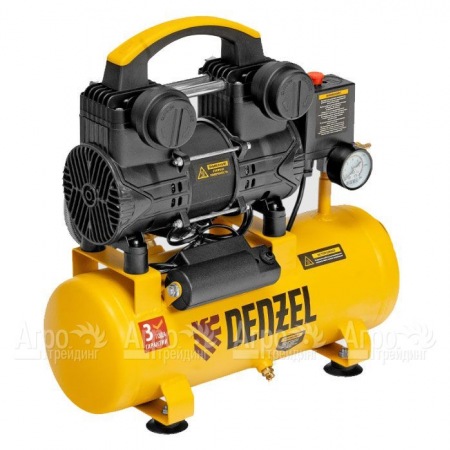 Компрессор поршневой безмасляный Denzel DLP-950/10 в Брянске