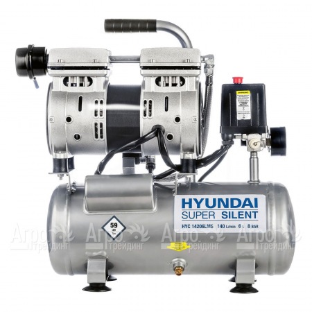 Компрессор поршневой безмасляный Hyundai HYC 14206LMS в Брянске