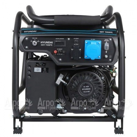 Бензогенератор Hyundai HHY7050FE 5 кВт в Брянске