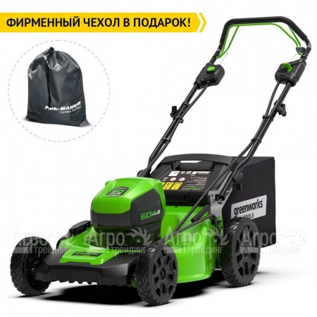 Газонокосилка аккумуляторная GreenWorks GD60LM51SPK4  в Брянске
