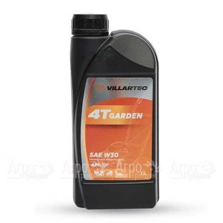 Масло моторное летнее Villartec 5098410000 4T Garden SAE W-30, 1 л для 4-х тактных двигателей в Брянске