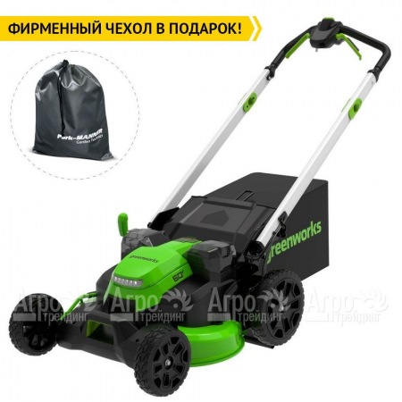 Газонокосилка аккумуляторная GreenWorks GD60LM61 (без аккумулятора и зарядного устройства)  в Брянске