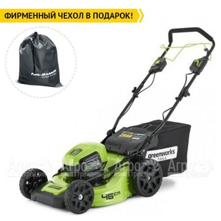 Газонокосилка аккумуляторная GreenWorks GD60LM46SPK4 в Брянске