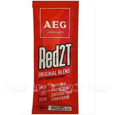 Масло минеральное AEG RED 2T Original blend API TC 20 мл для 2-х тактных двигателей в Брянске